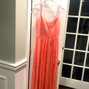 AMANDA UPRICHARD  long dress 100% silk NWOT